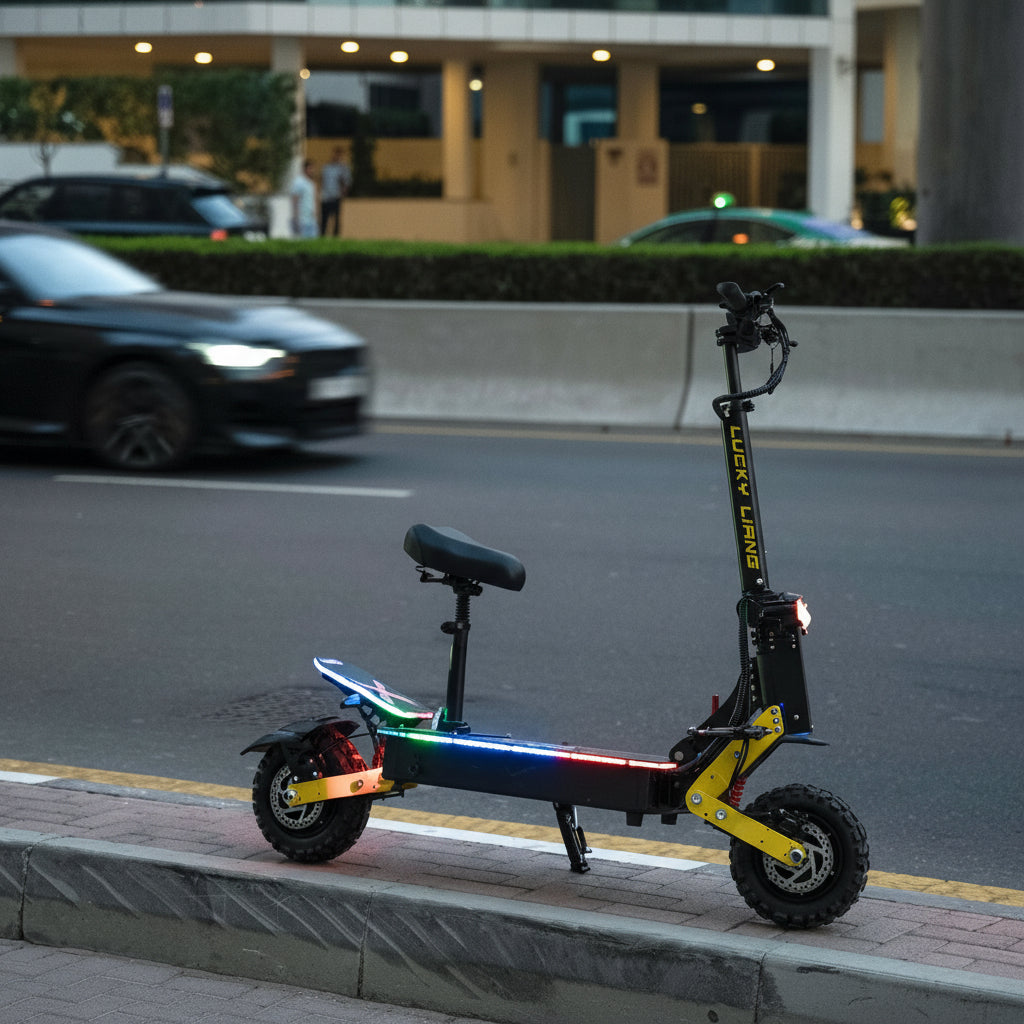 UAE Golf Cart Electric Scooter Night Fury Plus 60V 33Ah Dual Motor 2000W x2 Speed 85 km/h Long Mileage - View 2