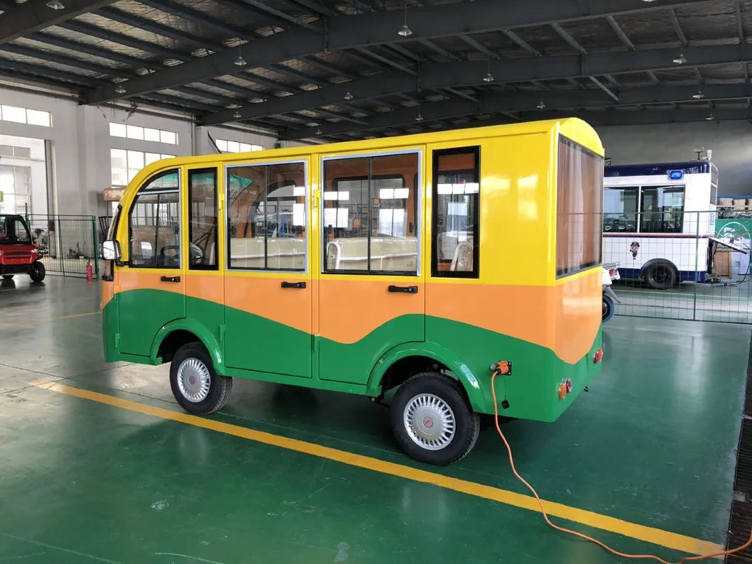 UAE Golf Cart - Enclosed 8 Seater Electric Golf Cart and Sightseeing Bus - View 7