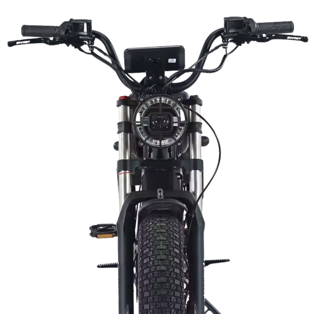 UAE Golf Cart Fat Harley Electric Bike 48V 1000W with Removable Battery - View 5