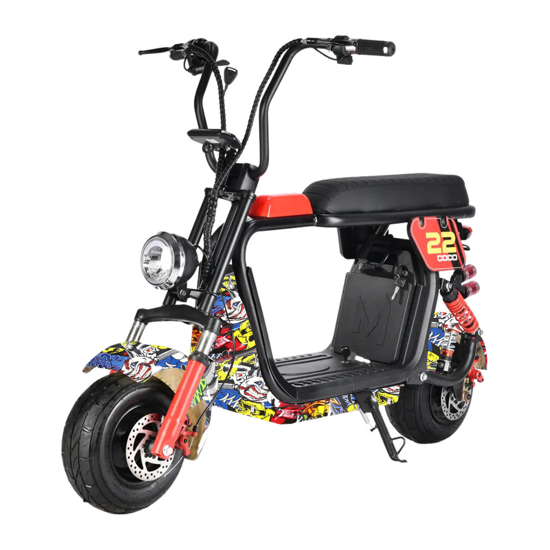 UAE Golf Cart Fat Tire 48V 12Ah Electric Scooter with 1000W Motor and Dual Battery - View 20