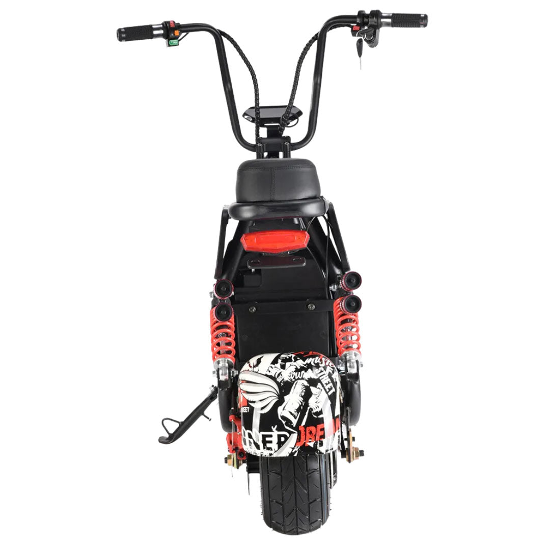 UAE Golf Cart Fat Tire 48V 12Ah Electric Scooter with 1000W Motor and Dual Battery - View 3