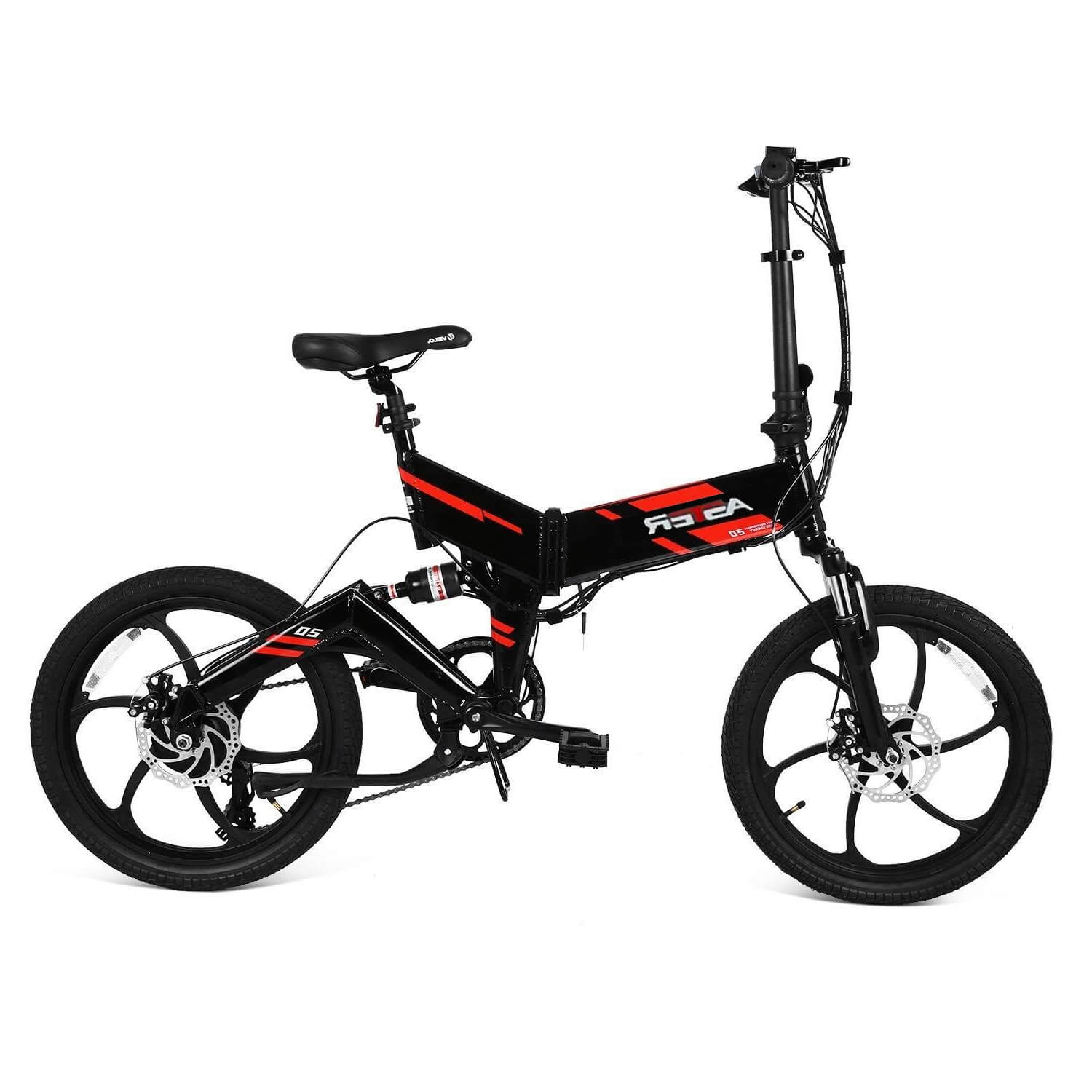 UAE Golf Cart Foldable Aluminum Electric Bike 48V 250W 20inch 8Ah Battery - View 6