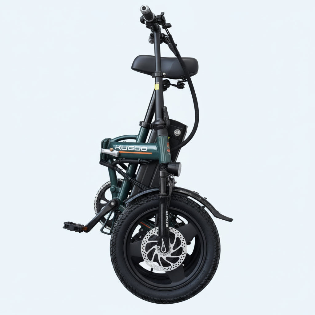 UAE Golf Cart Foldable City Electric Bike 800W 48V 13Ah Removable Battery 14" Tires - View 4
