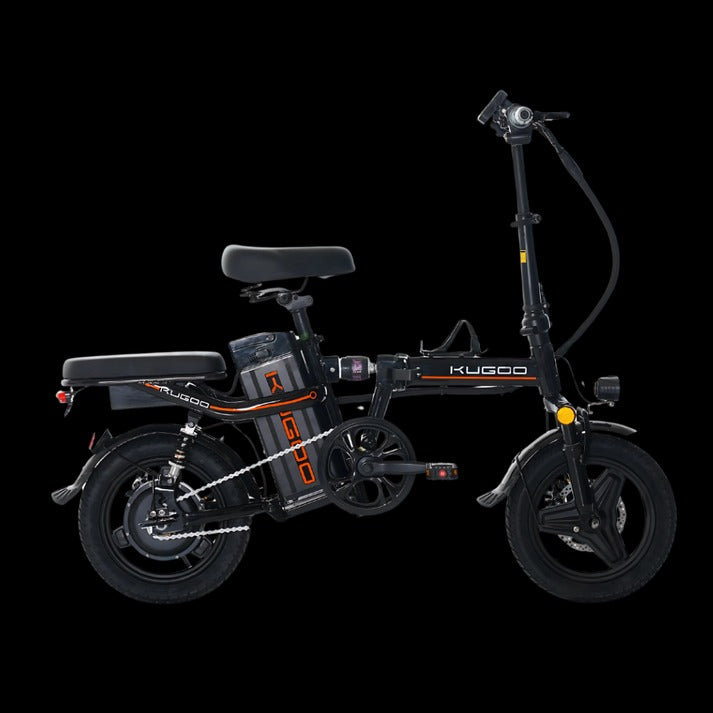 UAE Golf Cart Foldable City Electric Bike 800W 48V 13Ah Removable Battery 35km/h Top Speed - View 3