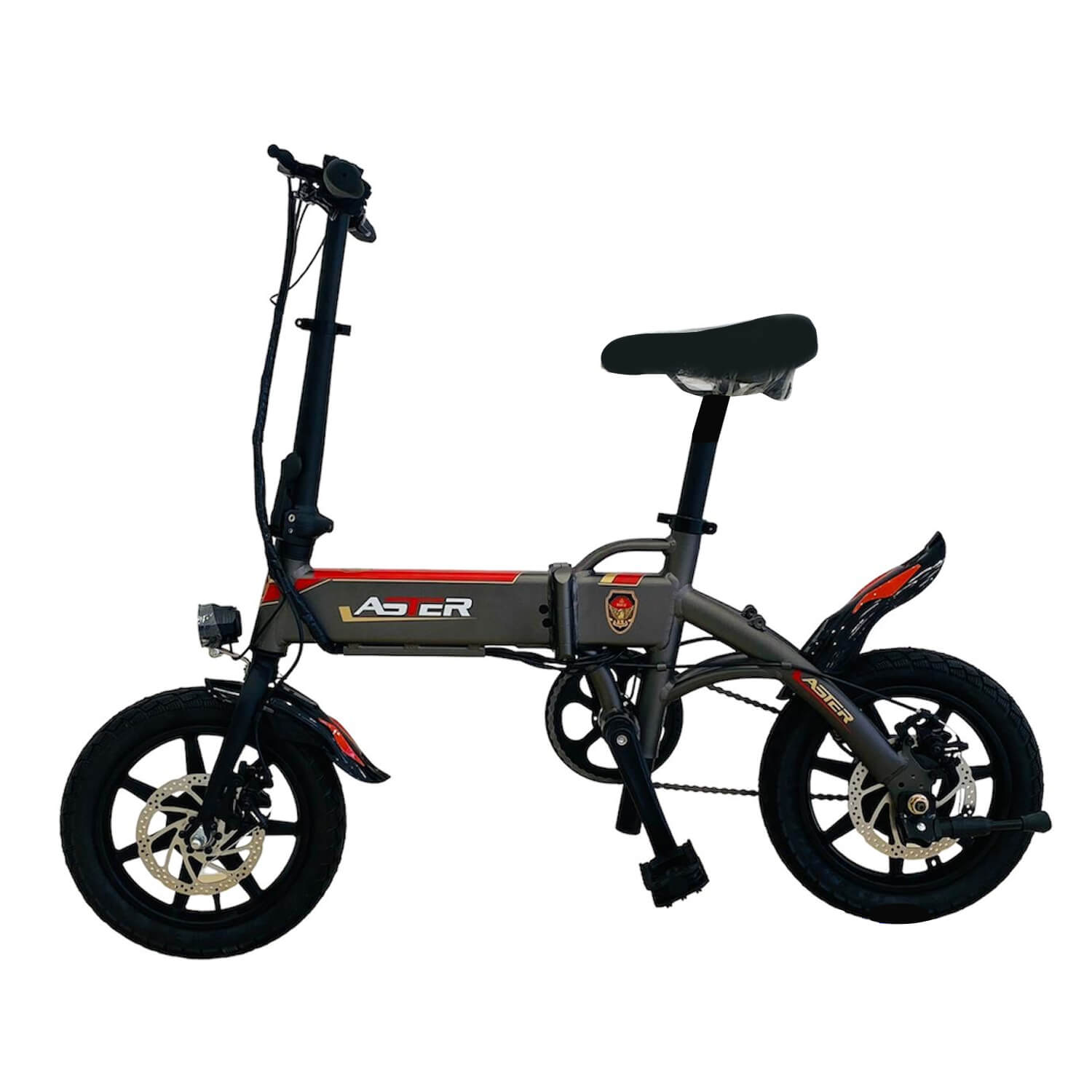 UAE Golf Cart Foldable Electric Bike 36V 250W with Pedal Assist, 14 inch Wheels, Aluminum Frame, 100kg Load, 35mph Speed, 35km Range - View 1