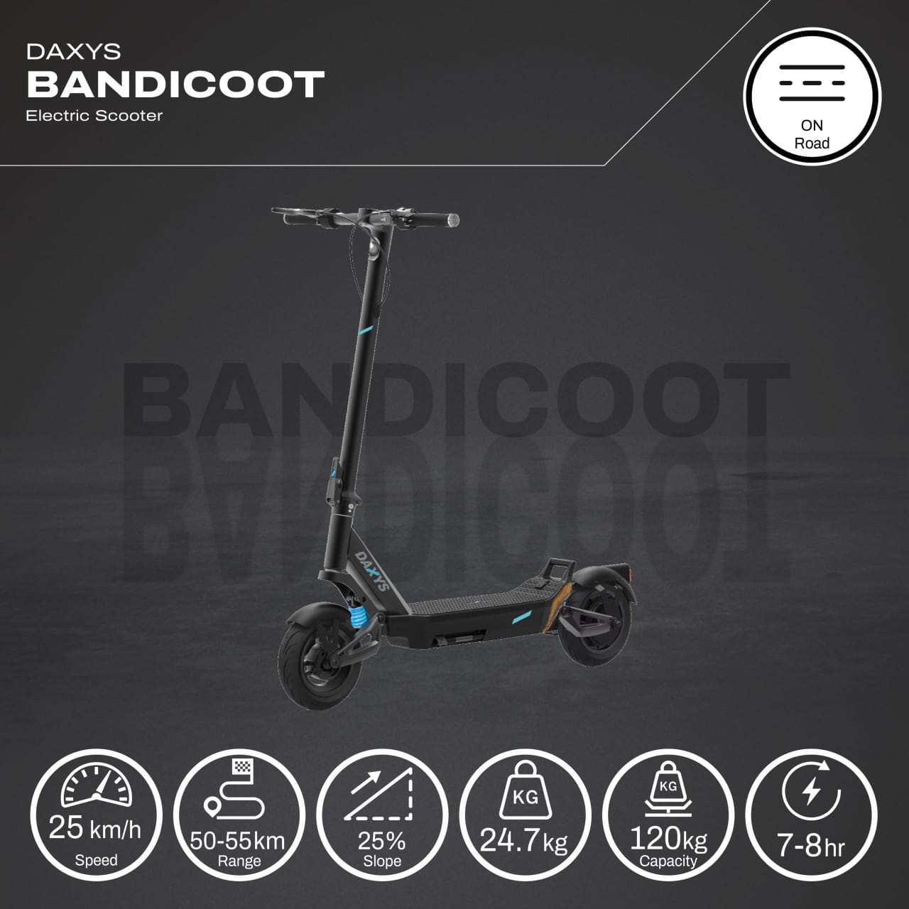 UAE Golf Cart Foldable Electric Scooter 48V 500W with 10 Inch Tires and Dual Suspension - View 4