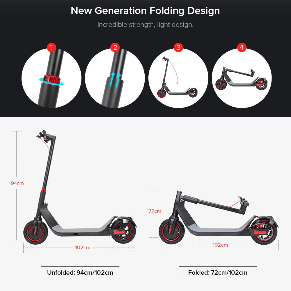 UAE Golf Cart Foldable Electric Scooter 500W Motor 35km/h 25km Range 120kg Capacity - View 25