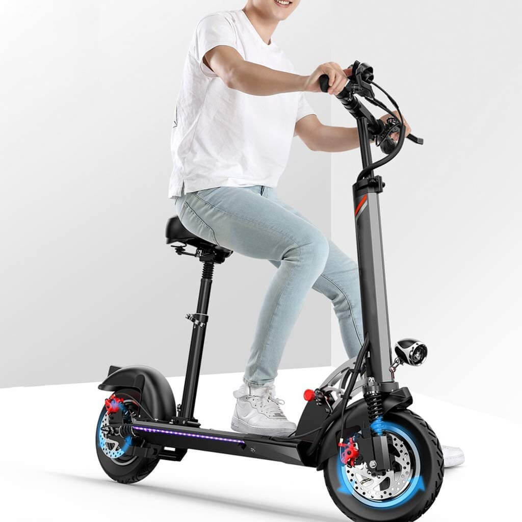 UAE Golf Cart Foldable Electric Scooter 800W 36V 5 Model with LED Display and Double Disc Brakes - View 4
