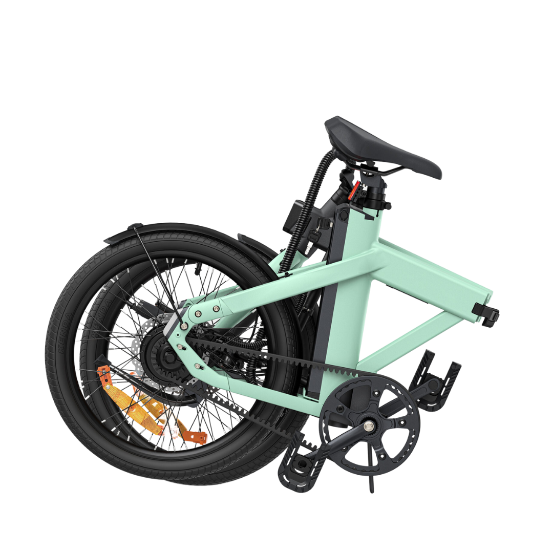 UAE Golf Cart Folding Electric Bike with Torque Sensor, Belt Drive, 250W Motor, 36V 9.6Ah Battery, 100 km Range, 18.5 kg, 120 kg Payload - View 11
