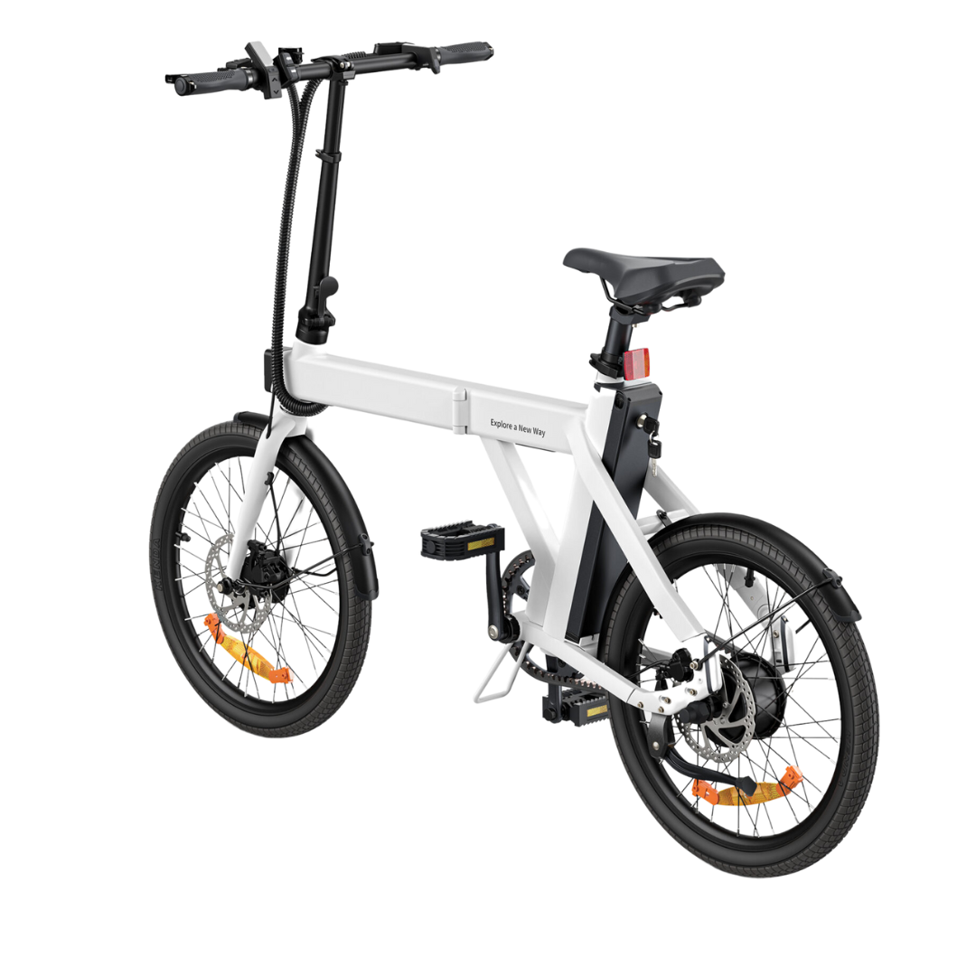 UAE Golf Cart Folding Electric Bike with Torque Sensor, Belt Drive, 250W Motor, 36V 9.6Ah Battery, 100 km Range, 18.5 kg, 120 kg Payload - View 2