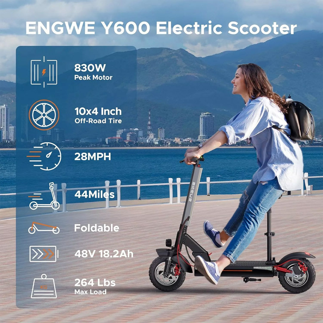 UAE Golf Cart Long Range 70 km Foldable Electric Scooter for Adults 48V 600W - View 6