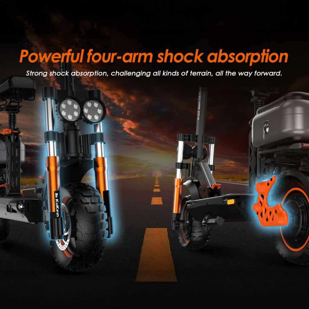 UAE Golf Cart M5 Pro 1000W Peak Folding Electric Scooter for Adults – 20Ah Battery, 52 km/h Top Speed, 70 km Range - View 19