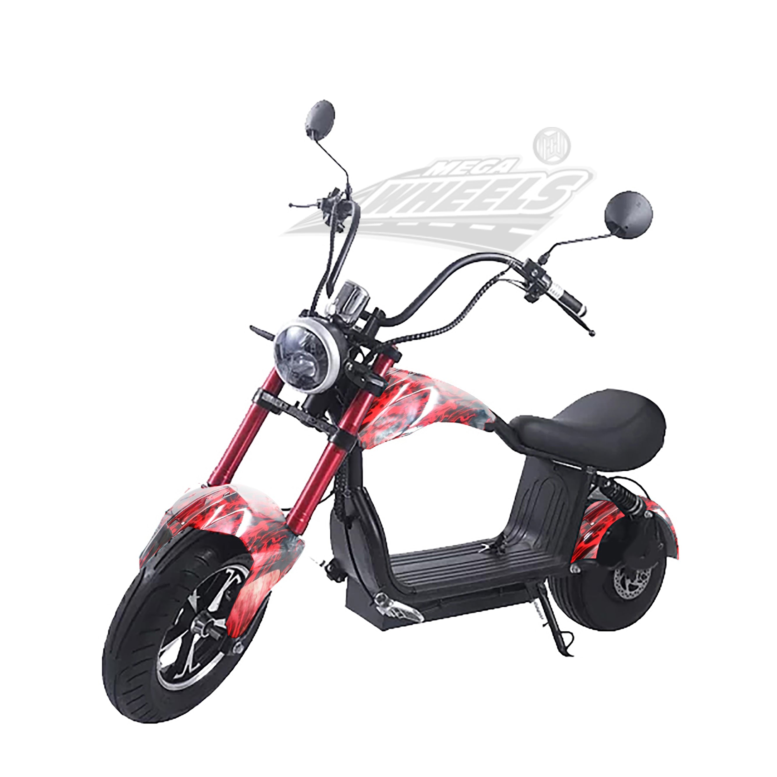 UAE Golf Cart Mini Coco City Chopper 48V 1000W Electric Scooter with Seat, Fat Tires, 30 MPH, 150kg Load, 35km Range - View 12