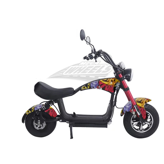 UAE Golf Cart Mini Coco City Chopper 48V 1000W Electric Scooter with Seat, Fat Tires, 30 MPH, 150kg Load, 35km Range - View 2