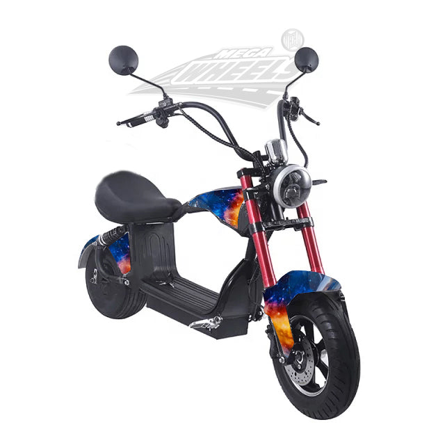 UAE Golf Cart Mini Coco City Chopper 48V 1000W Electric Scooter with Seat, Fat Tires, 30 MPH, 150kg Load, 35km Range - View 3
