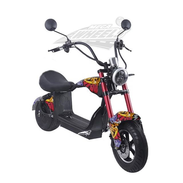UAE Golf Cart Mini Coco City Chopper 48V 1000W Electric Scooter with Seat, Fat Tires, 30 MPH, 150kg Load, 35km Range - View 6