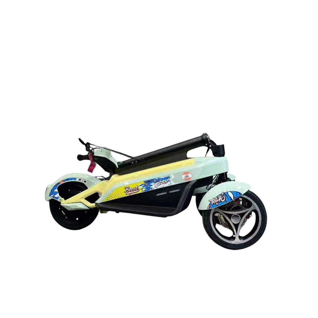 UAE Golf Cart Triwheel Adult Foldable Electric Scooter 2000W 48V 15Ah - View 12