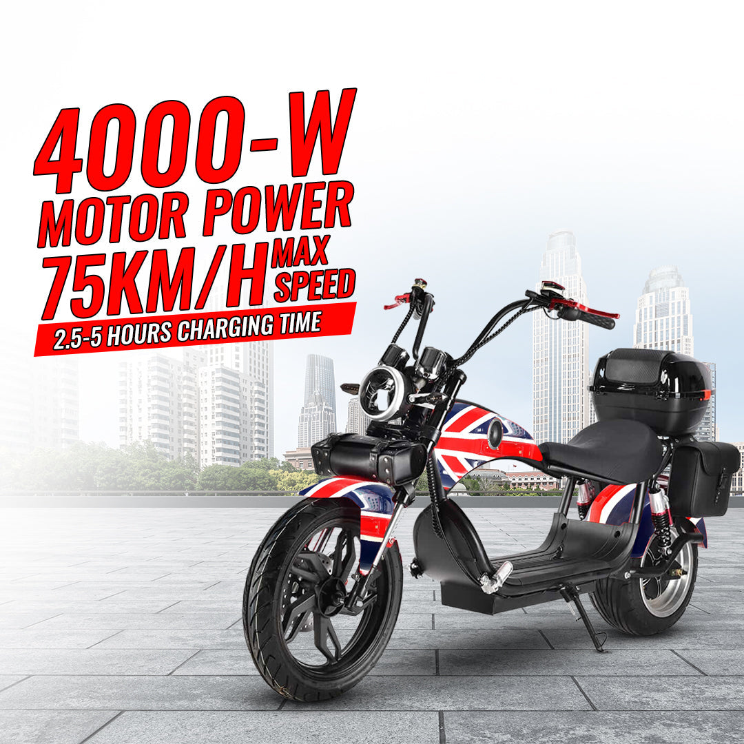 UAE Golf Cart Turbo City Chopper Electric Scooter 4000W 60V 20Ah Foldable Fat Tire - View 11
