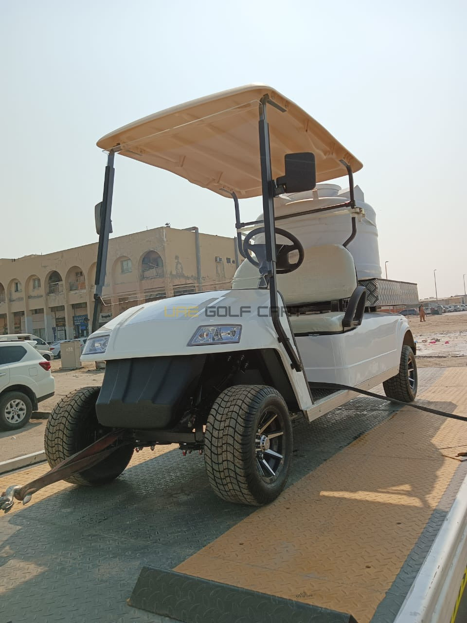Utility Golf Cart with 400L Water Tank and High Pressure Washer - Utility Golf Carts - 2 Seater - Close Up | UAE Golf Cart