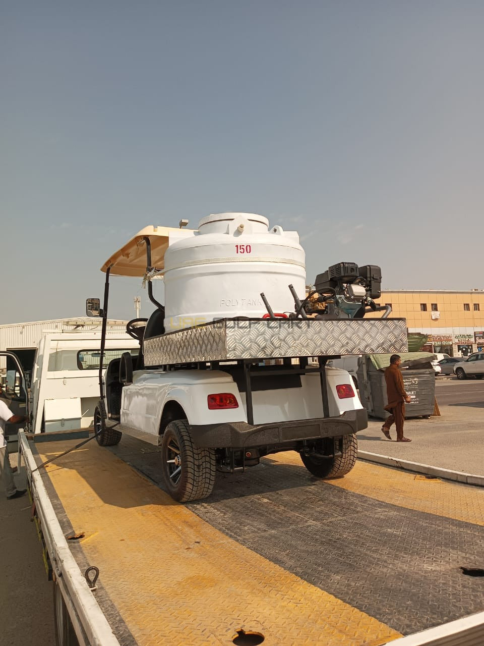 Utility Golf Cart with 400L Water Tank and High Pressure Washer - Utility Golf Carts - 2 Seater - Photo 4 | UAE Golf Cart