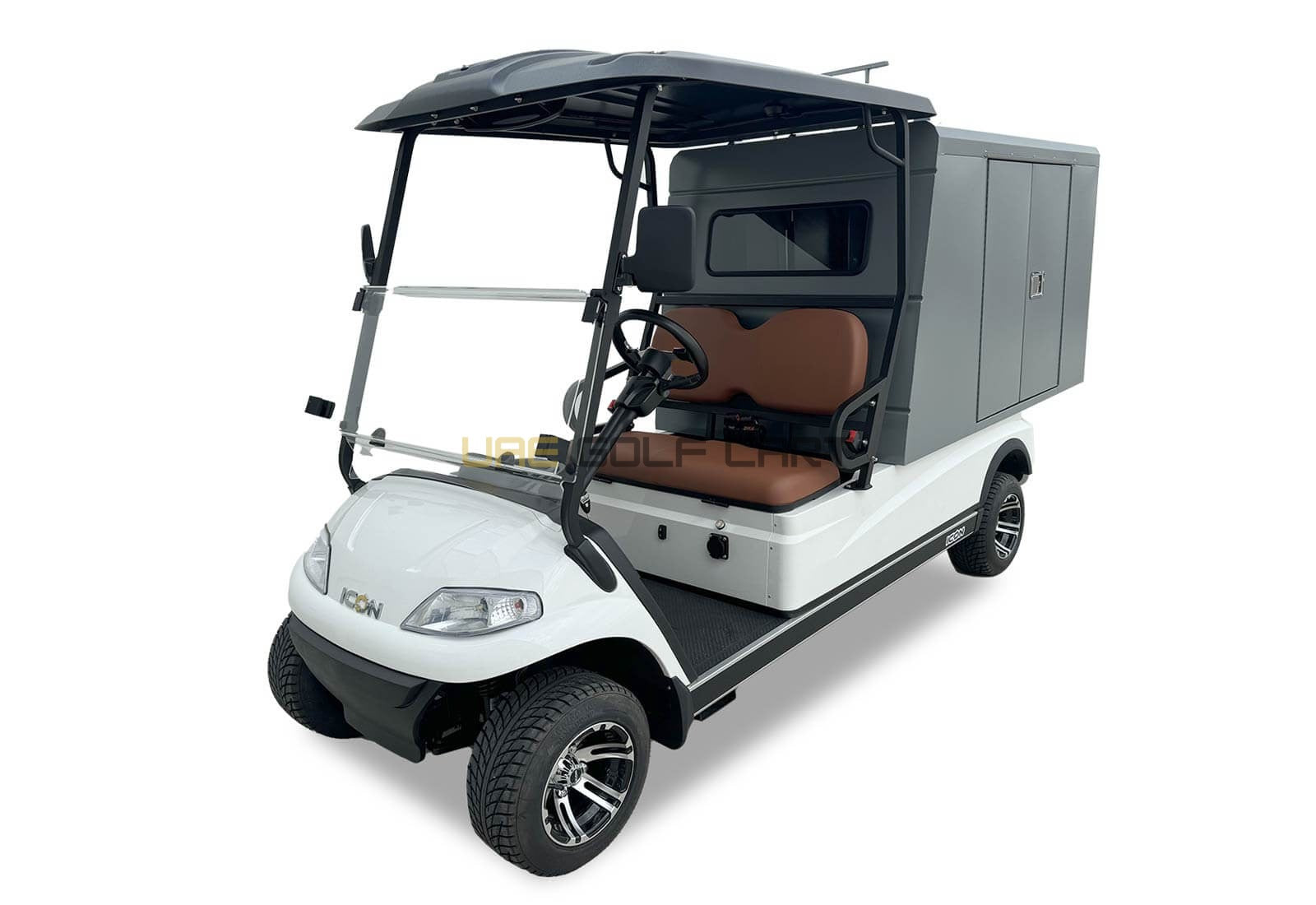 Utility Golf Cart with Enclosed Lockable Cargo Box and 48V AC Drive - Utility Golf Carts - 2 Seater - Photo 4 | UAE Golf Cart