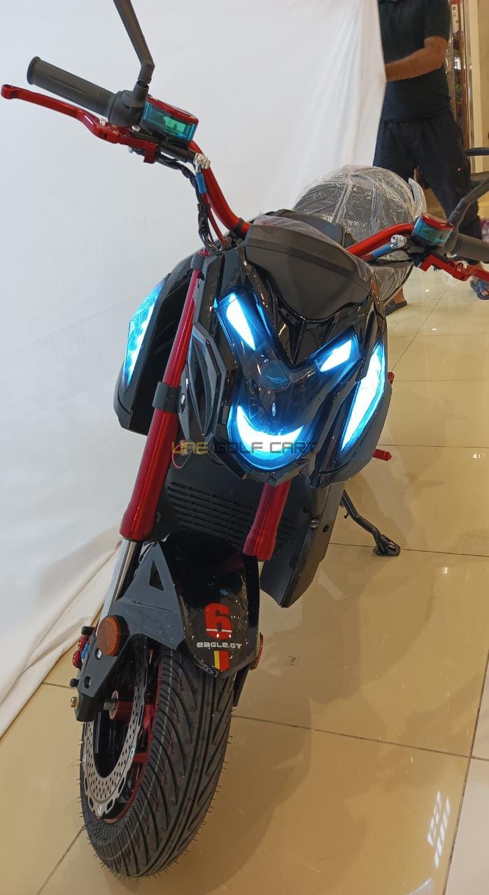 Zoomer Electric Motorbike 75 km/h 72V 2000W Battery - Electric Motorbikes & Mopeds - Photo 12 | UAE Golf Cart