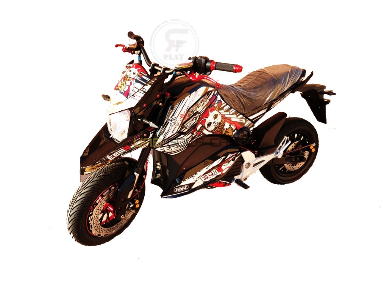 Zoomer Electric Motorbike 75 km/h 72V 2000W Battery - Electric Motorbikes & Mopeds - Photo 24 | UAE Golf Cart